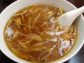 きのこの酢辣湯風スープ