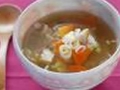根菜と豆腐のスープ煮